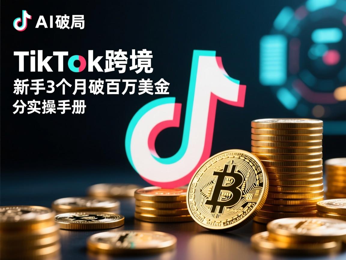 AI破局TikTok跨境,新手3个月破百万美金实操手册