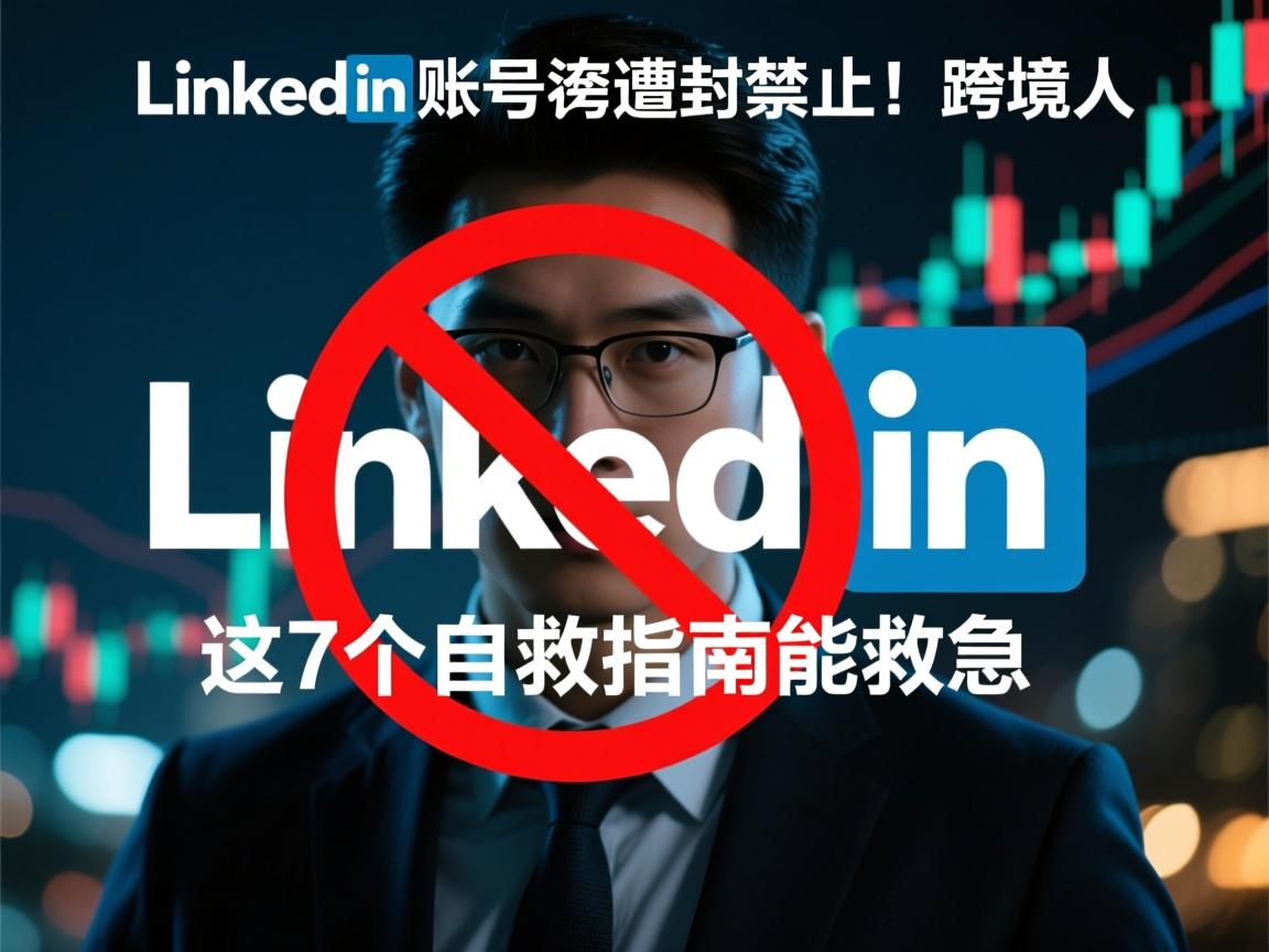 LinkedIn账号突遭封禁!跨境人连夜崩溃,这7个自救指南能救急