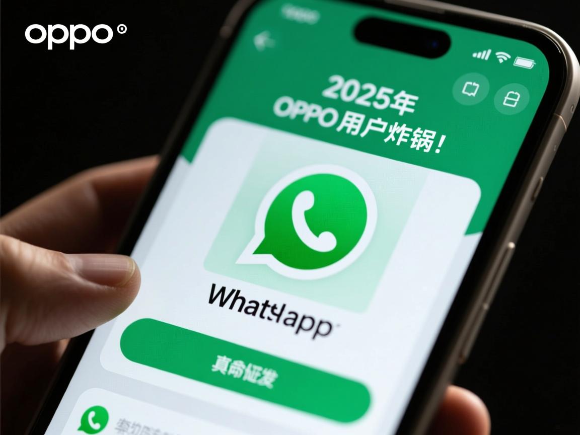 2025年OPPO用户炸锅!WhatsApp验证码人间蒸发,真相竟藏在这几个致命细节?