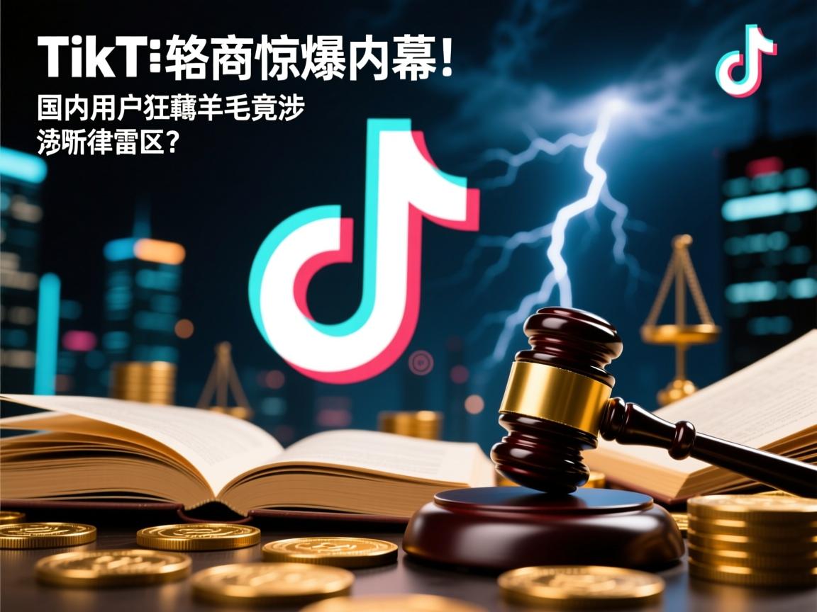 TikTok电商惊爆内幕!国内用户狂薅羊毛竟涉法律雷区?