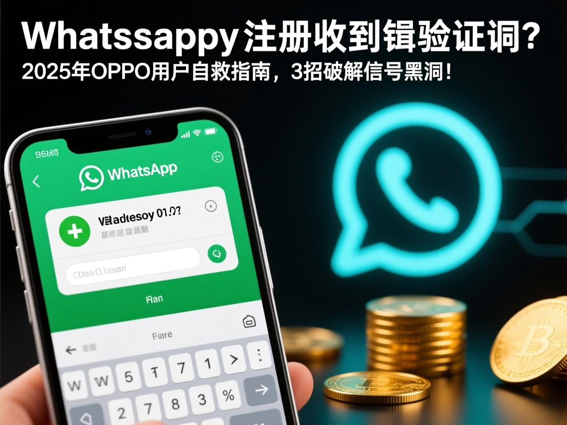 WhatsApp注册收不到验证码?2025年OPPO用户自救指南,3招破解信号黑洞!
