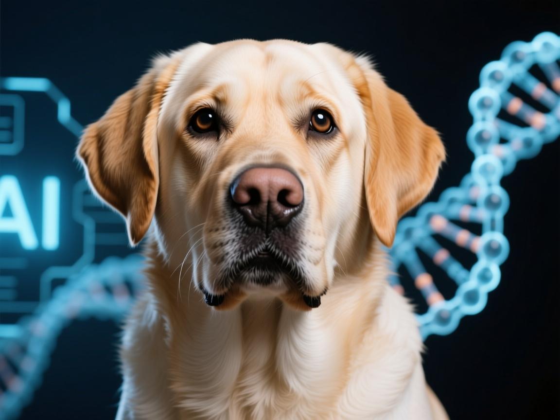 AI基因编辑突破！拉布拉多变种40实拍照曝光，犬类标准面临颠覆？