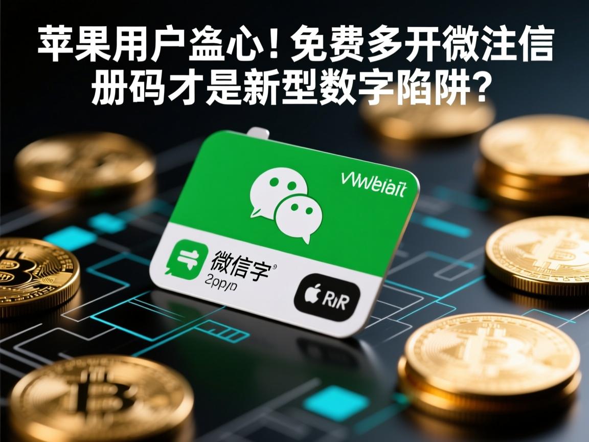 苹果用户当心!免费多开微信注册码竟是新型数字陷阱?