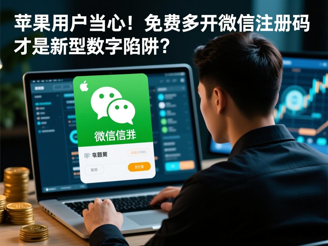 苹果用户当心!免费多开微信注册码竟是新型数字陷阱?
