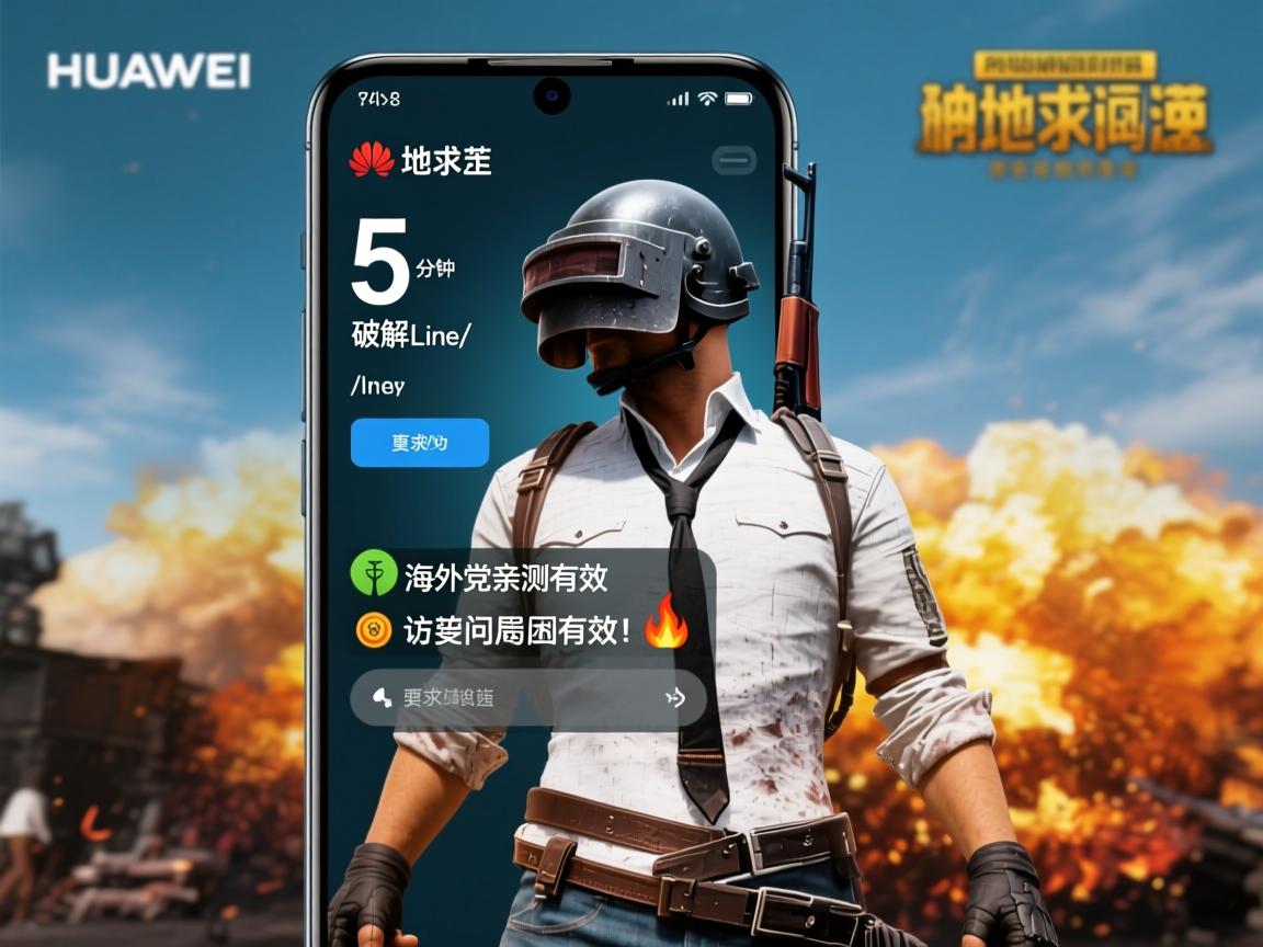 华为手机绝地求生!5分钟破解Line/Ins访问困局,海外党亲测有效🔥