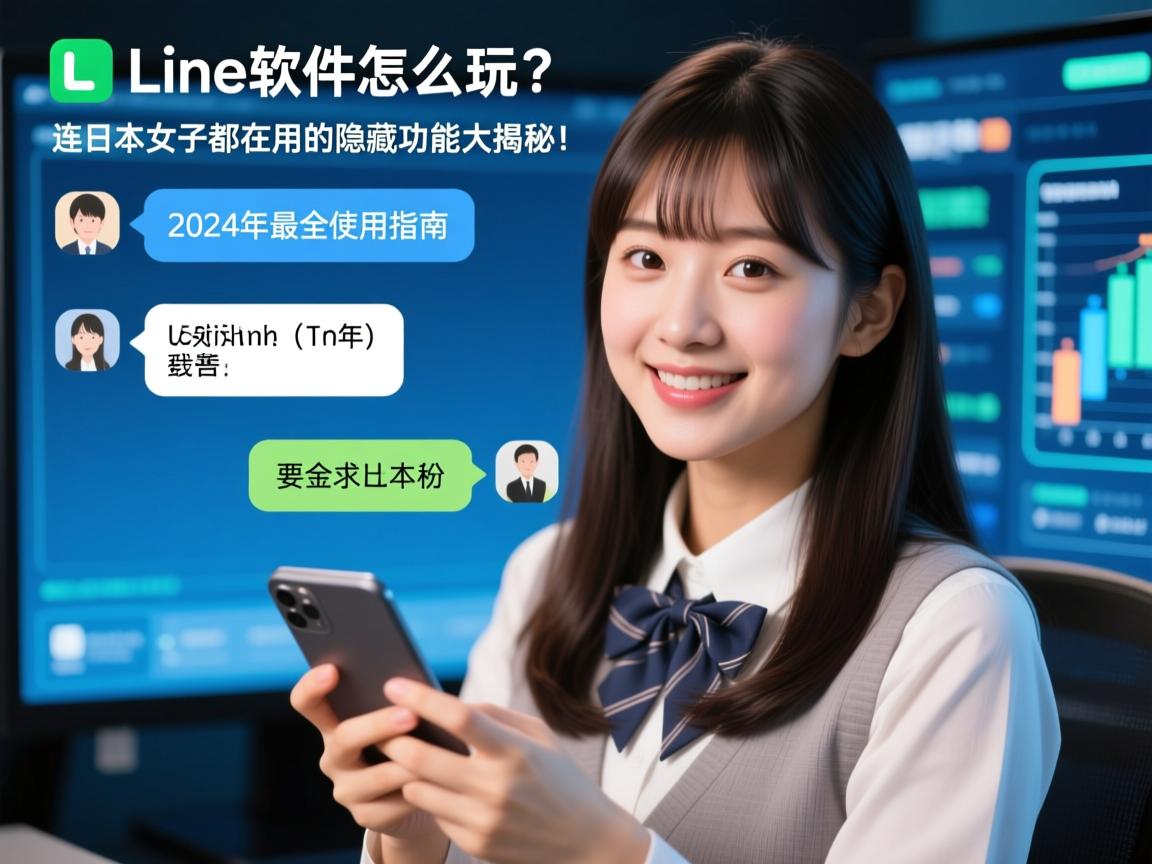 Line聊天软件怎么玩?2024年最全使用指南,连日本妹子都在用的隐藏功能大揭秘!