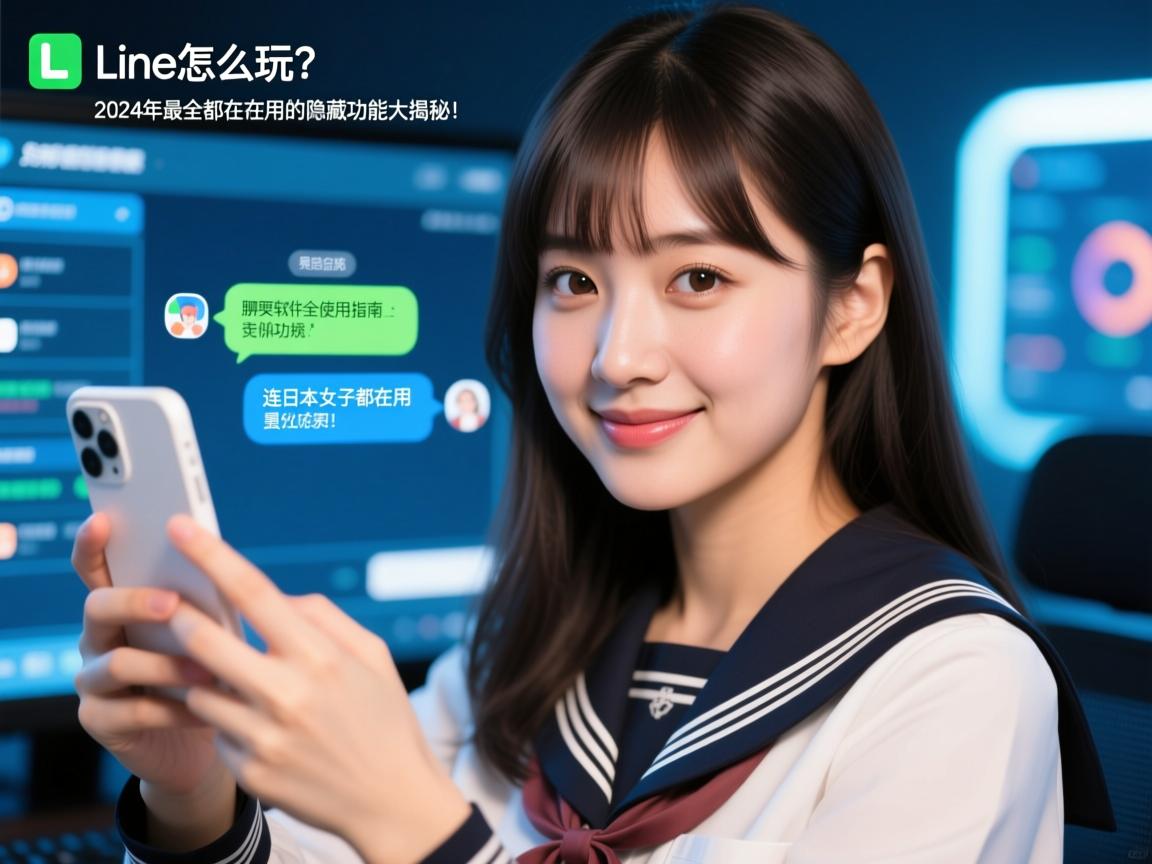 Line聊天软件怎么玩?2024年最全使用指南,连日本妹子都在用的隐藏功能大揭秘!