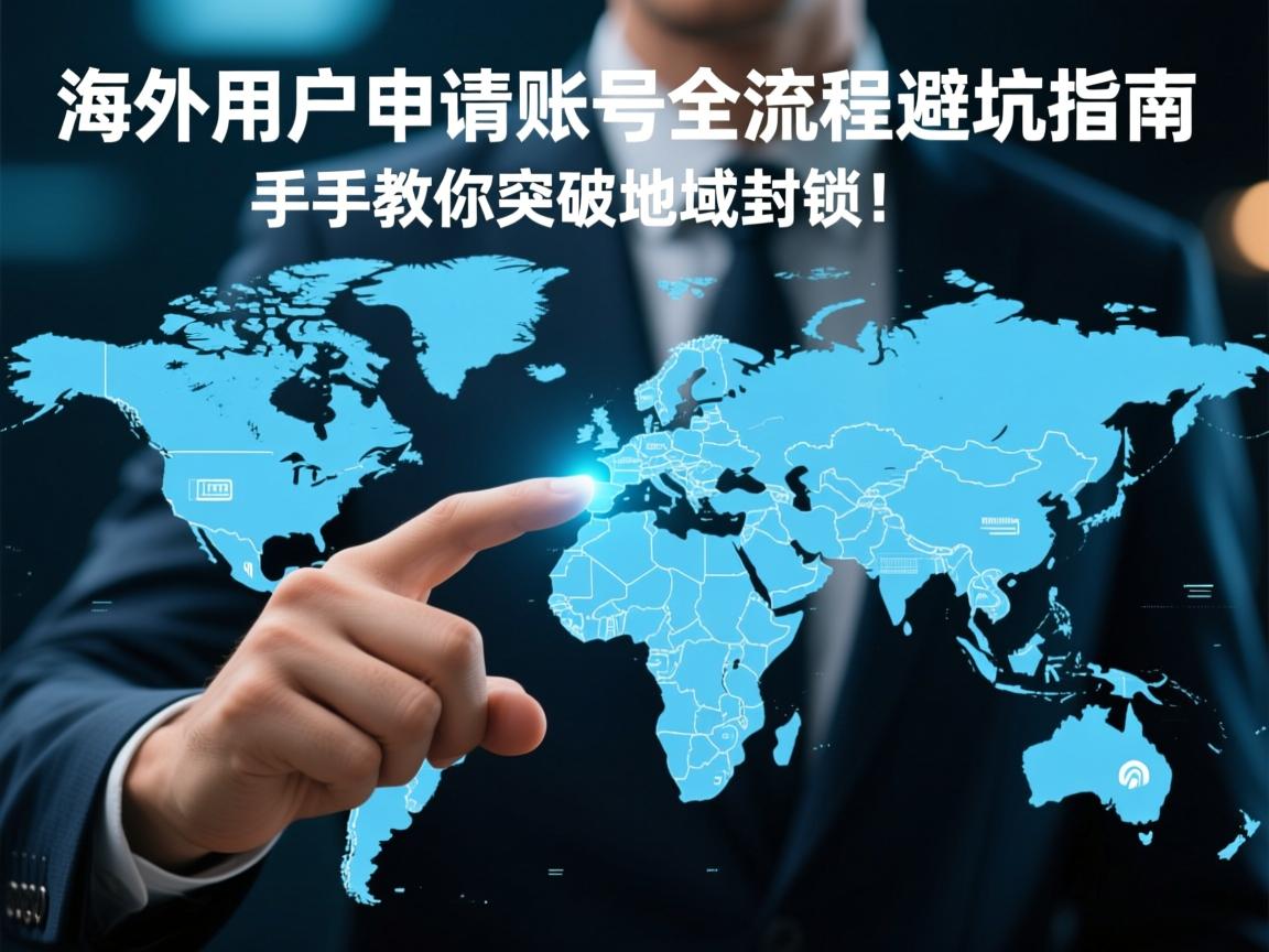 海外用户申请账号全流程避坑指南，手把手教你突破地域封锁！
