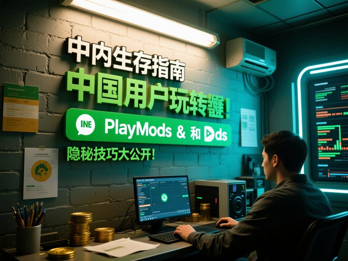 墙内生存指南，中国用户玩转LINE和PlayMods的隐秘技巧大公开！