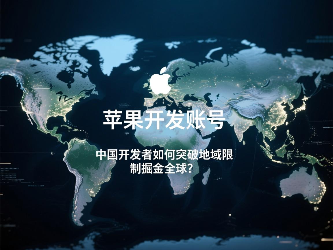 苹果开发账号发海外，中国开发者如何突破地域限制掘金全球？