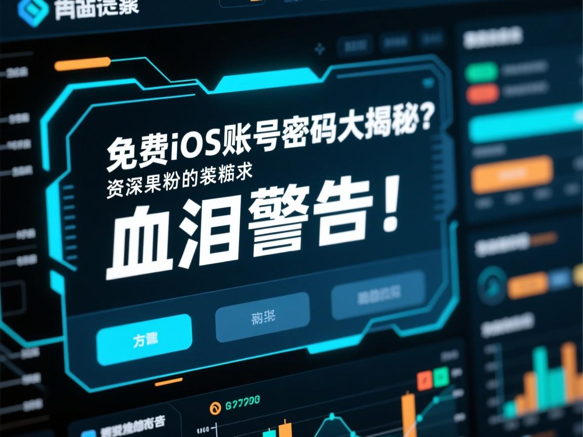 免费iOS账号密码大揭秘?资深果粉的血泪警告!