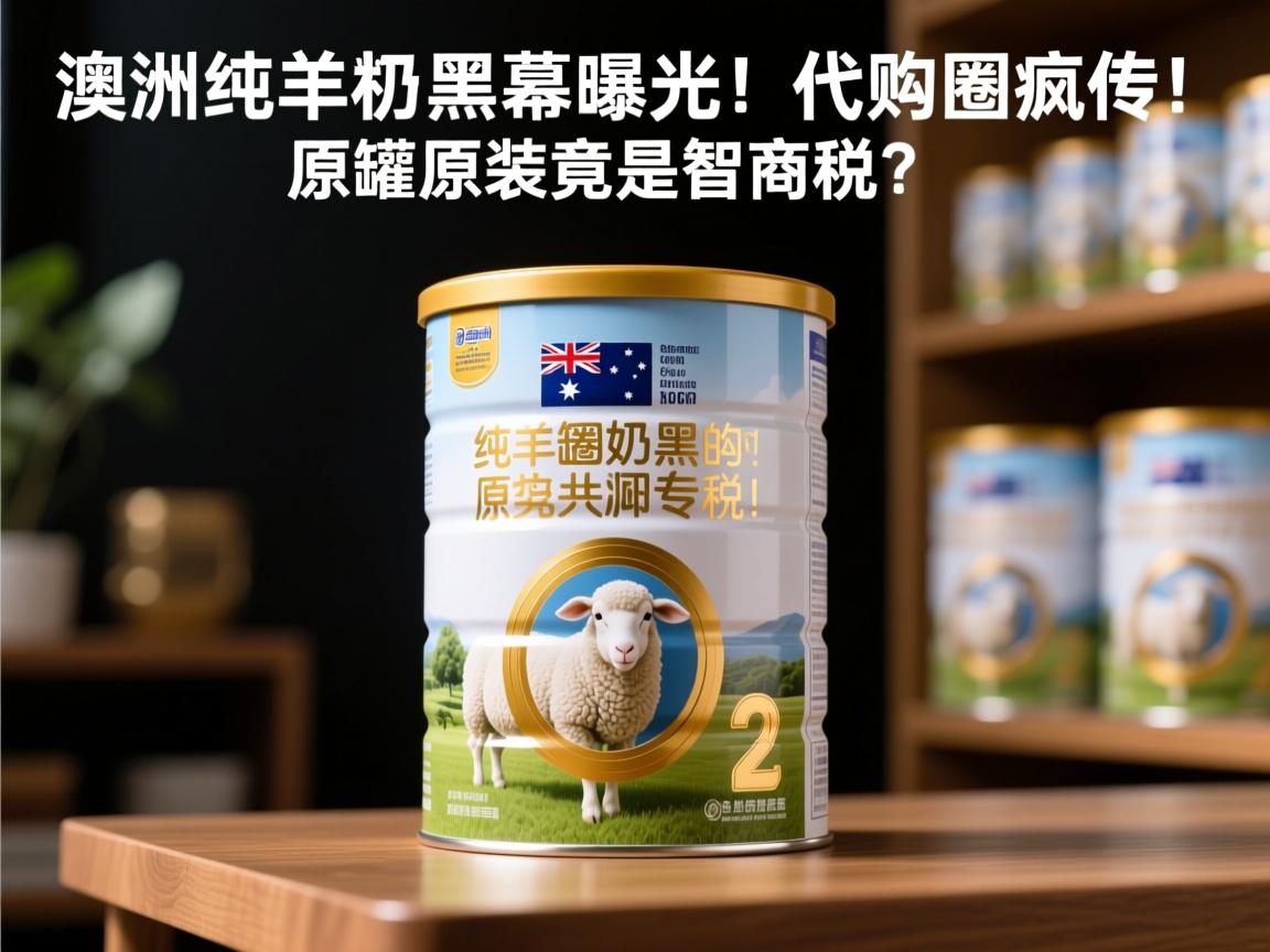 澳洲纯羊奶粉黑幕曝光！代购圈疯传的原罐原装竟是智商税？
