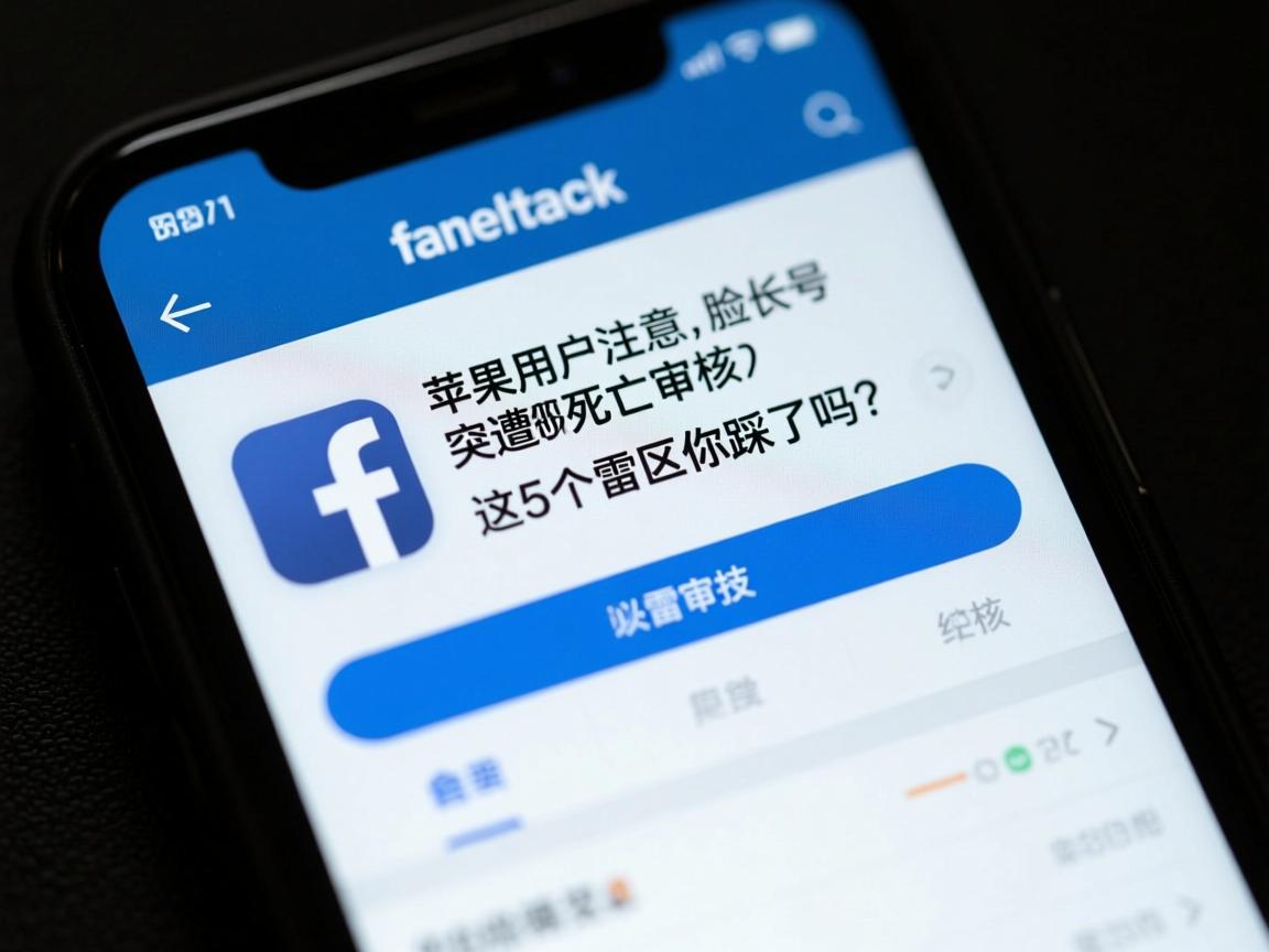 苹果用户注意!脸书账号突遭死亡审核,这5个雷区你踩了吗?