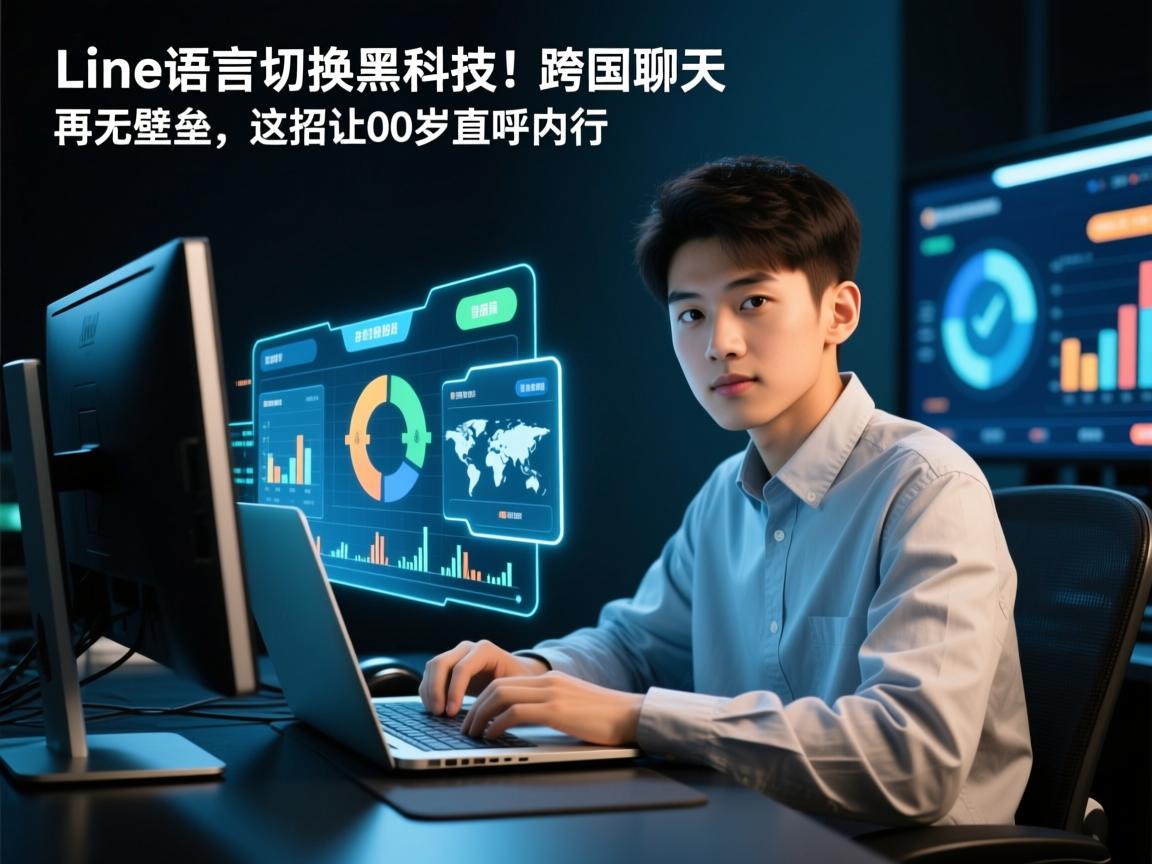 Line语言切换黑科技！跨国聊天再无壁垒，这招让00后直呼内行