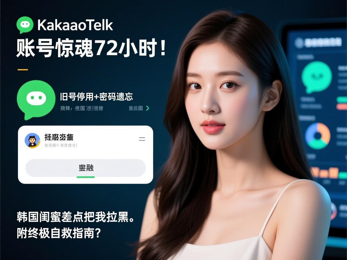 KakaoTalk账号惊魂72小时!旧号停用+密码遗忘,韩国闺蜜差点把我拉黑.附终极自救指南)