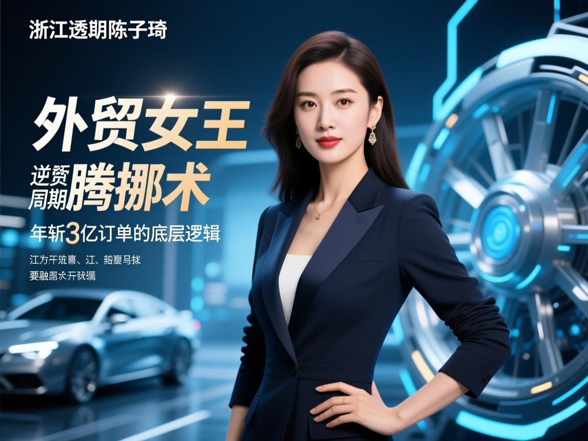 浙江透平陈子琦,外贸女王的逆周期腾挪术,年斩3亿订单的底层逻辑