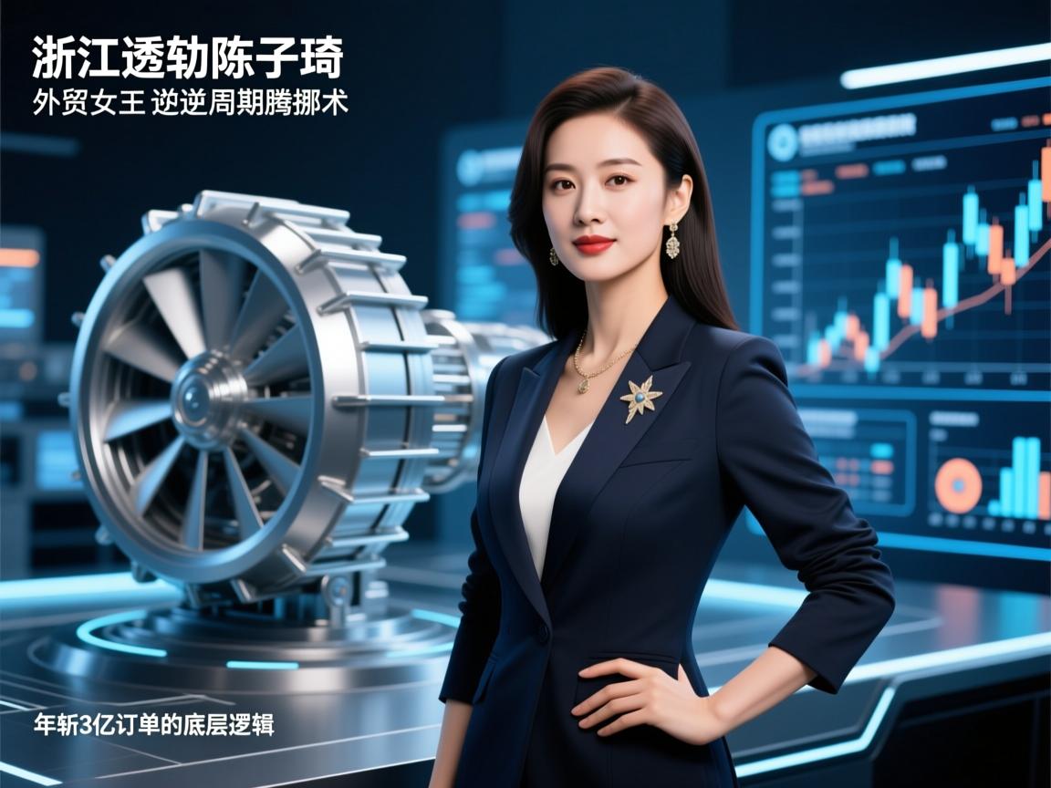 浙江透平陈子琦,外贸女王的逆周期腾挪术,年斩3亿订单的底层逻辑