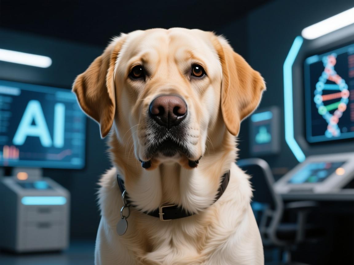 AI基因革命!拉布拉多变种43颠覆认知,原版犬主集体破防实录