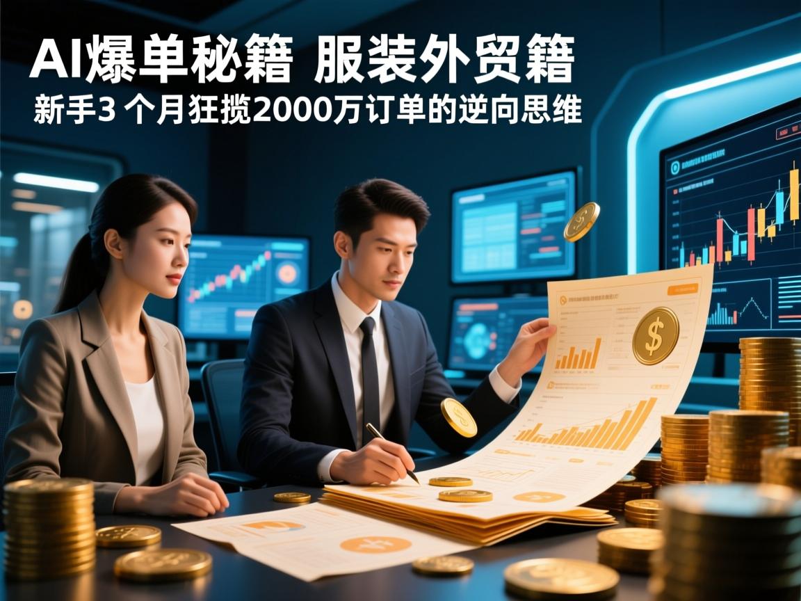 AI爆单秘籍,服装外贸新手3个月狂揽2000万订单的逆向思维