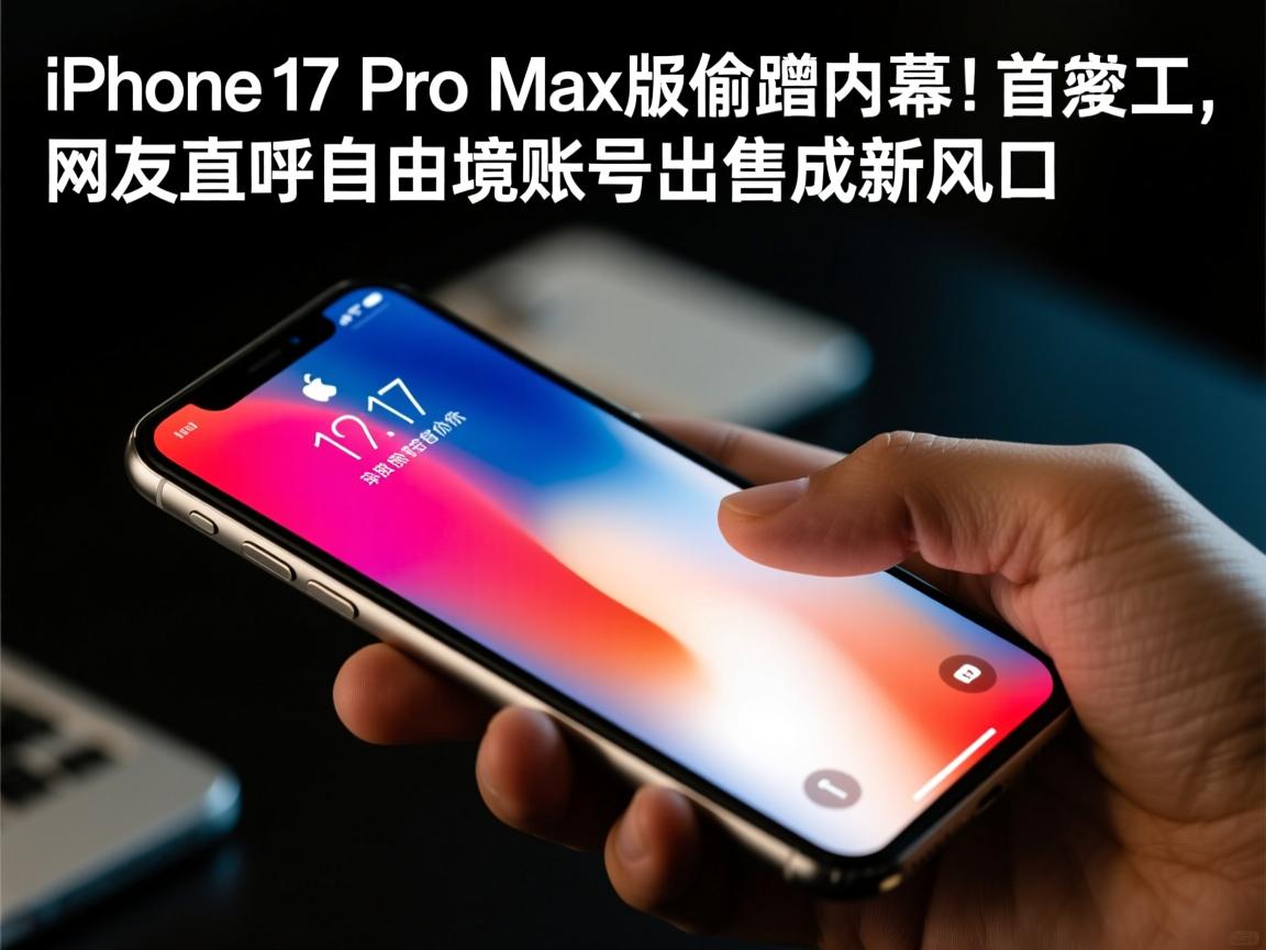iPhone 17 Pro Max日版偷跑内幕!苹果员工泄密首发价,网友直呼自由境账号出售成新风口