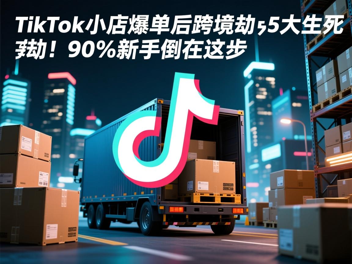 TikTok小店爆单后,跨境物流的5大生死劫!90%新手倒在这步