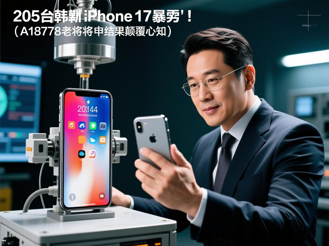 205台韩版iPhone 17暴力测试!A1778老将对比,结果颠覆认知