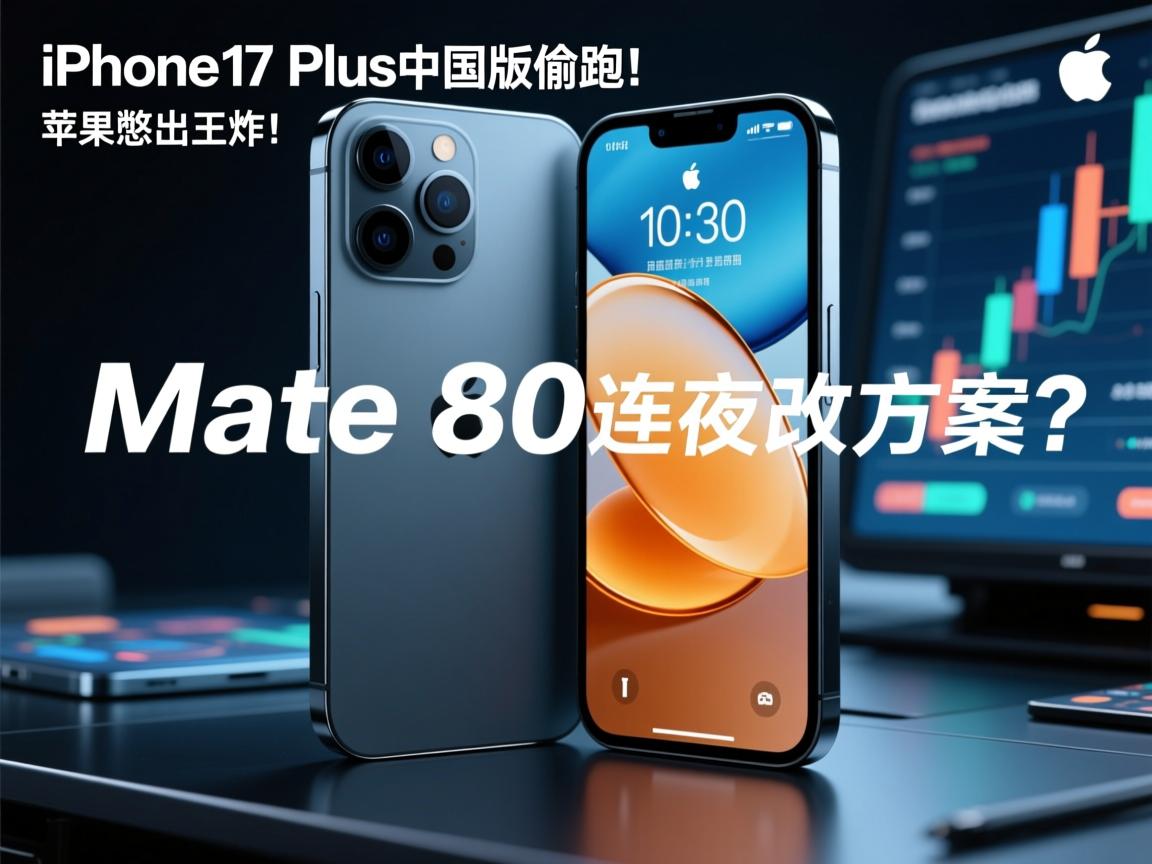 iPhone 17 Plus中国版偷跑!苹果憋出王炸,华为Mate 80连夜改方案?