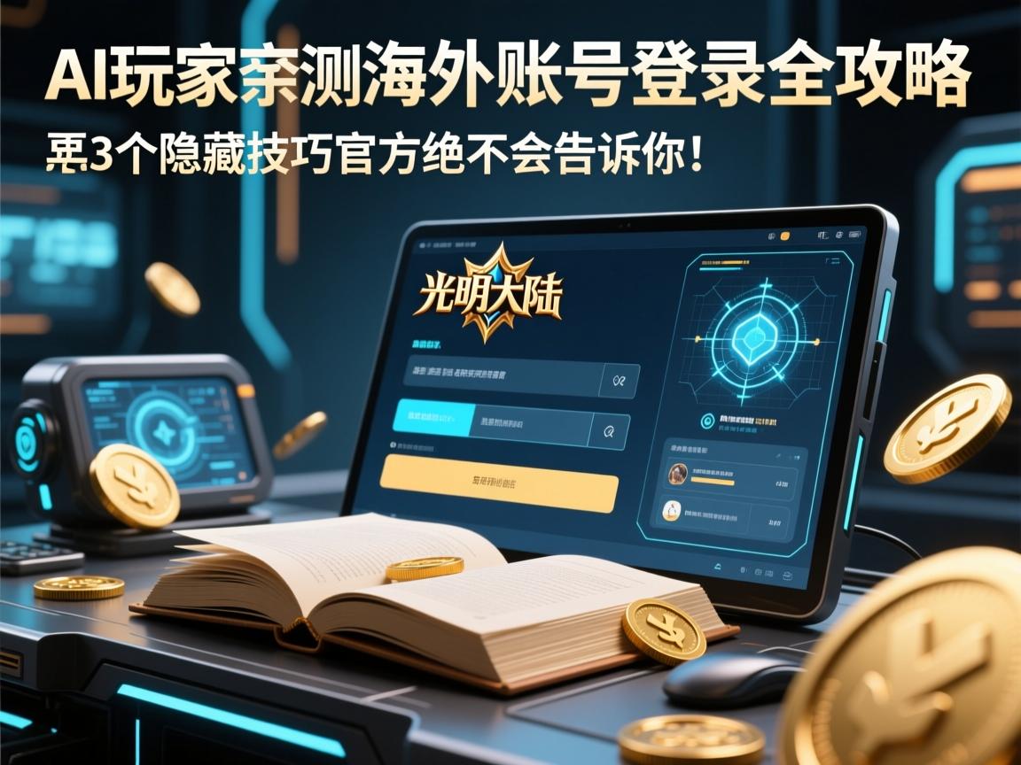 AI玩家亲测,光明大陆海外账号登录全攻略,这3个隐藏技巧官方绝不会告诉你!