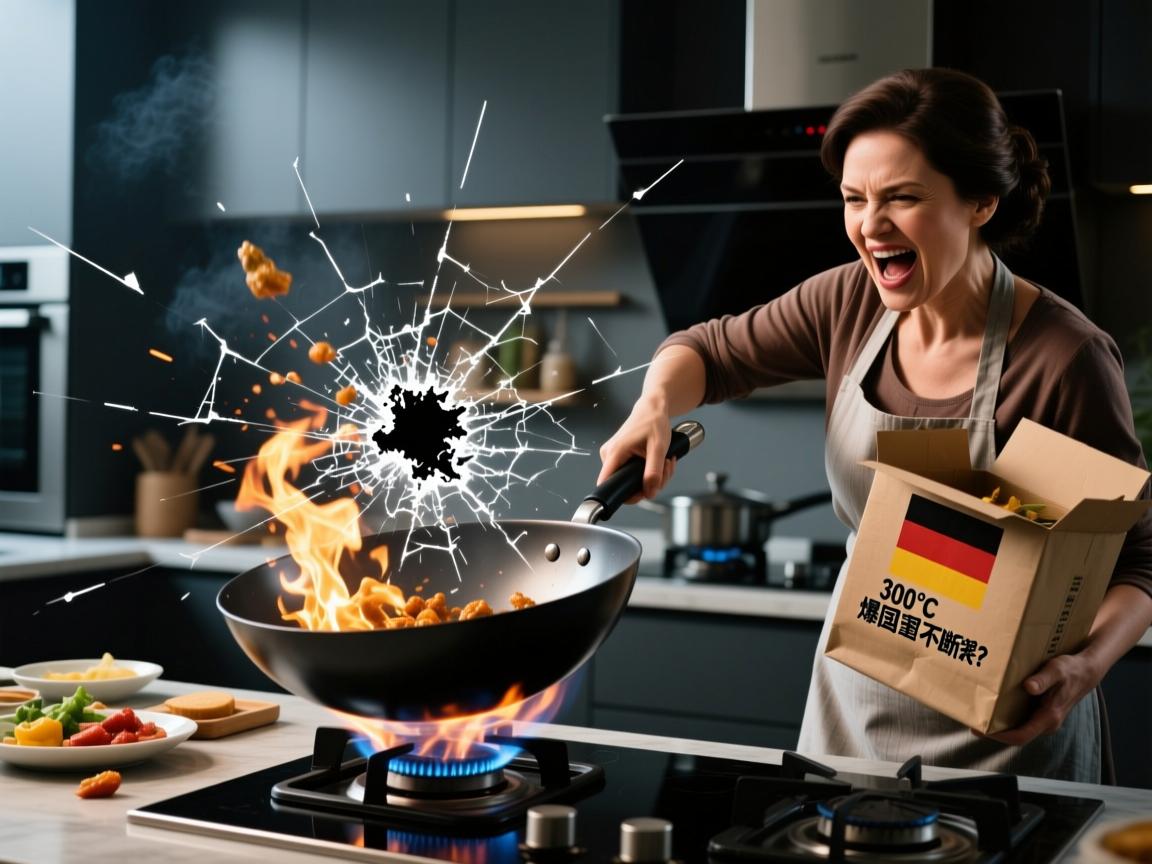 外贸炒锅暗藏玄机!300℃爆炒不断裂,德国主妇却怒砸退货?深度拆解5大质量黑洞