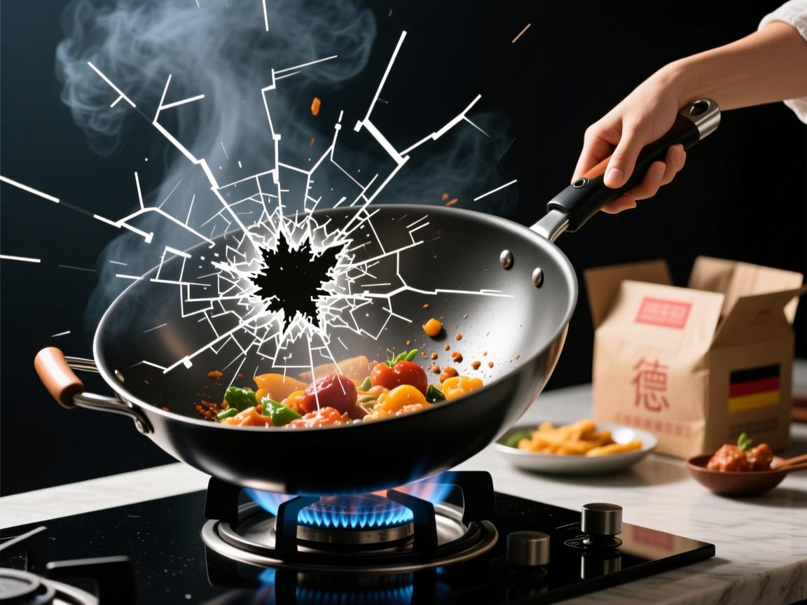 外贸炒锅暗藏玄机!300℃爆炒不断裂,德国主妇却怒砸退货?深度拆解5大质量黑洞