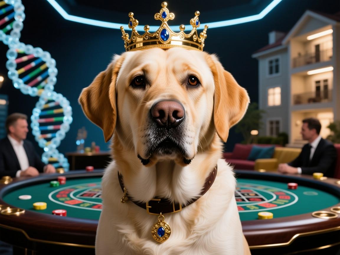 天价犬王诞生!拉布拉多变种43身价碾压学区房,基因彩票背后的疯狂赌局