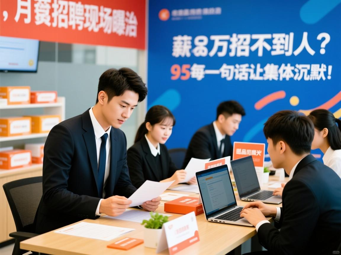 月薪2万招不到人?中也食品招聘现场曝光,95后一句话让HR集体沉默!
