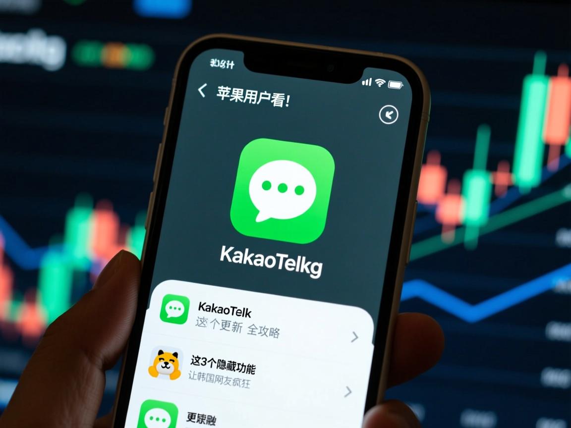 苹果用户必看!KakaoTalk更新全攻略,这3个隐藏功能让韩国网友疯狂