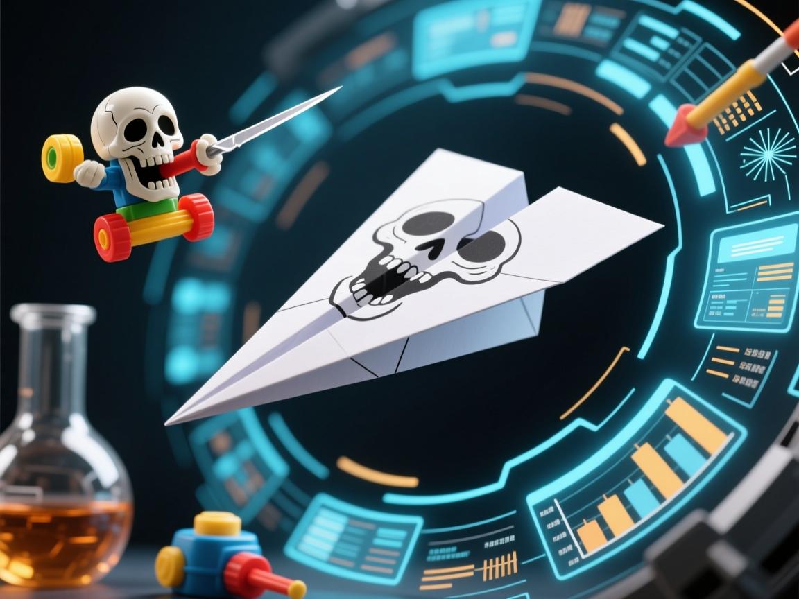 纸飞机死亡回旋,童年玩具竟成空中利刃?科学揭秘惊魂一刻!