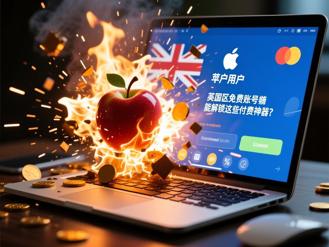 苹果用户炸锅了!英国区免费账号竟能解锁这些付费神器?