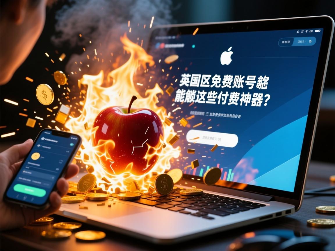 苹果用户炸锅了!英国区免费账号竟能解锁这些付费神器?