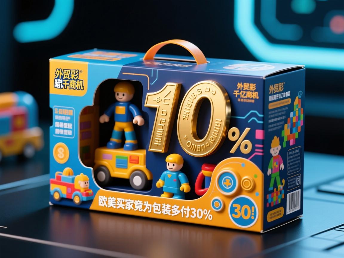 外贸玩具彩盒暗藏千亿商机!欧美买家竟为包装多付30%