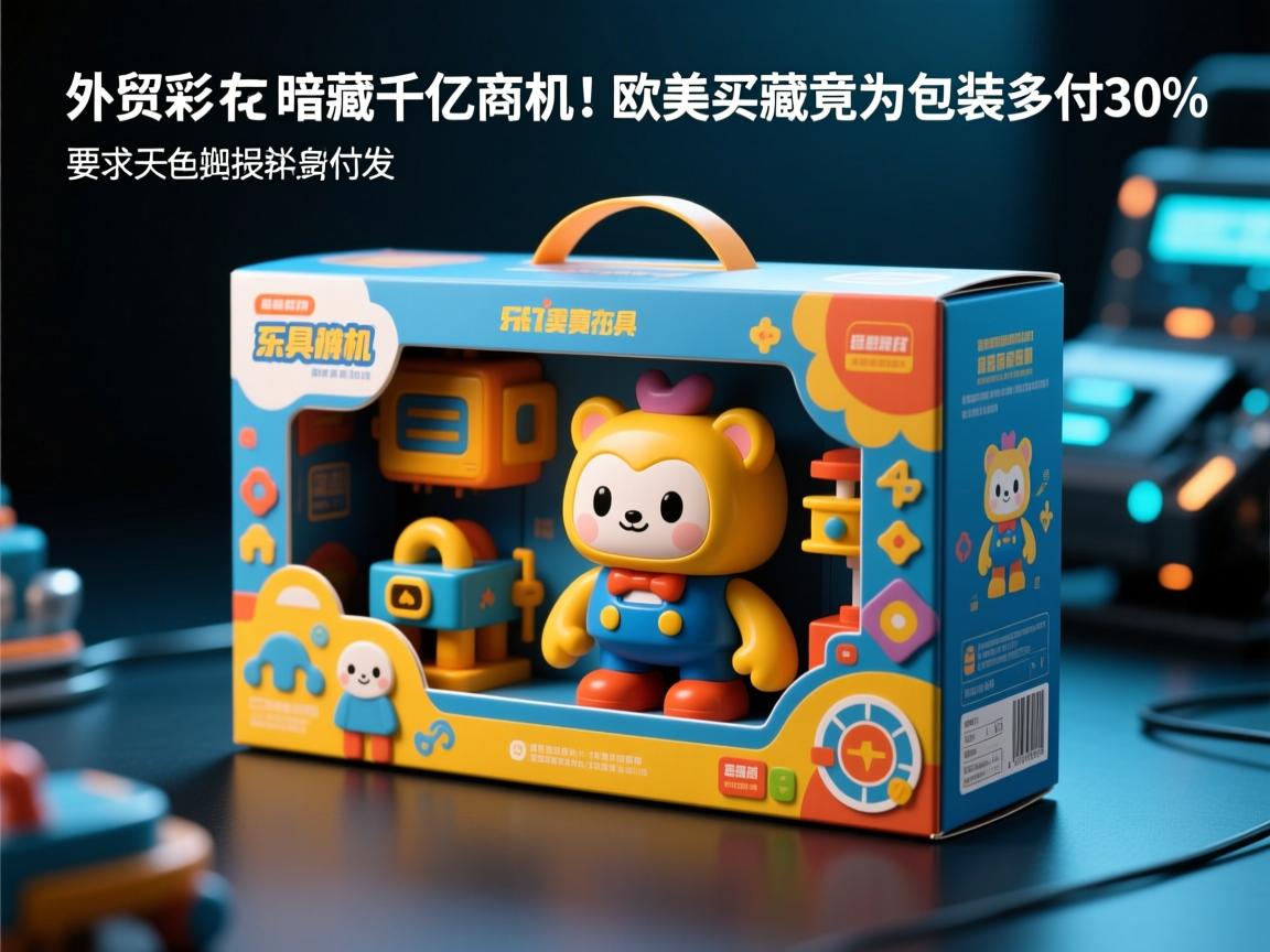 外贸玩具彩盒暗藏千亿商机!欧美买家竟为包装多付30%