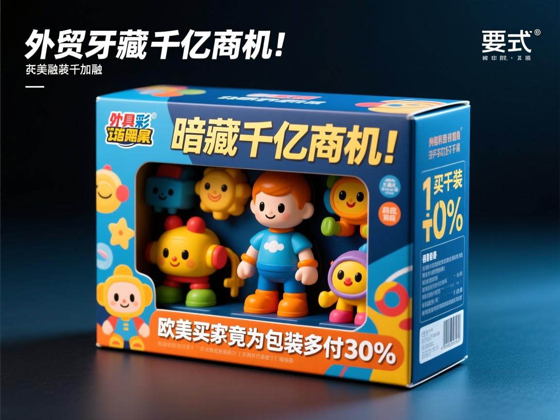 外贸玩具彩盒暗藏千亿商机!欧美买家竟为包装多付30%