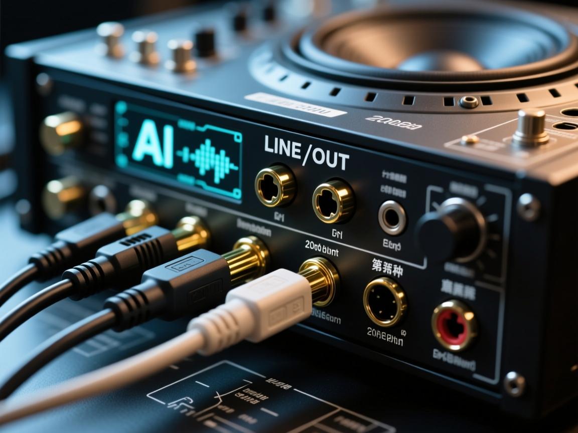🔊AI解码音响玄机,LINE IN/OUT接口的20种神操作,第5种让专业音响师都跪了!