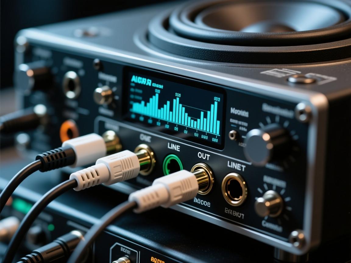 🔊AI解码音响玄机,LINE IN/OUT接口的20种神操作,第5种让专业音响师都跪了!