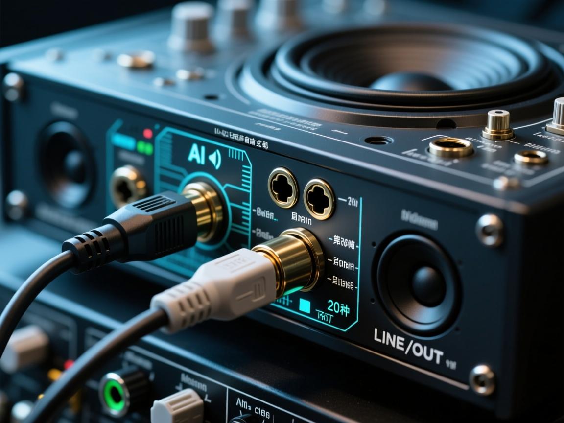 🔊AI解码音响玄机,LINE IN/OUT接口的20种神操作,第5种让专业音响师都跪了!