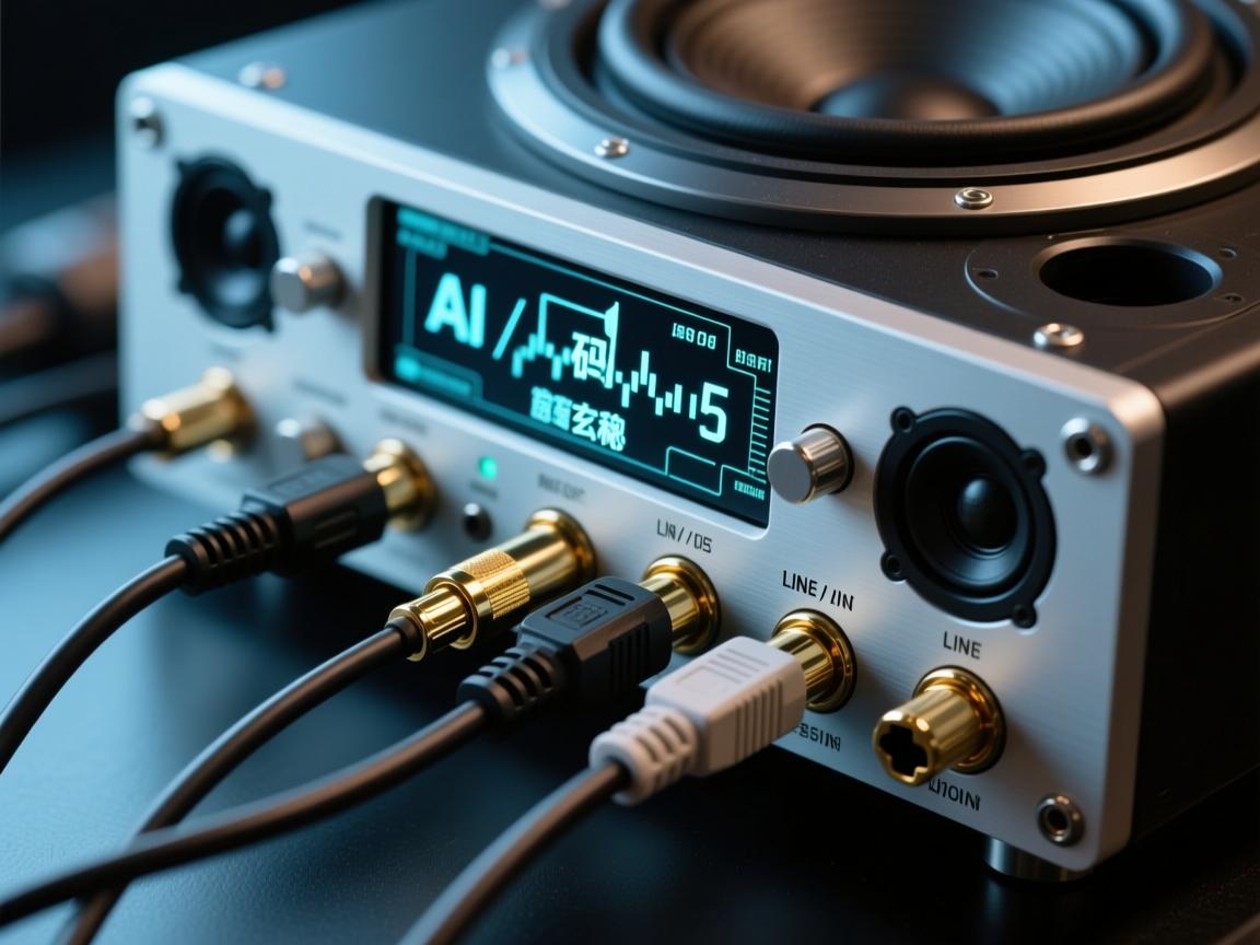 🔊AI解码音响玄机,LINE IN/OUT接口的20种神操作,第5种让专业音响师都跪了!