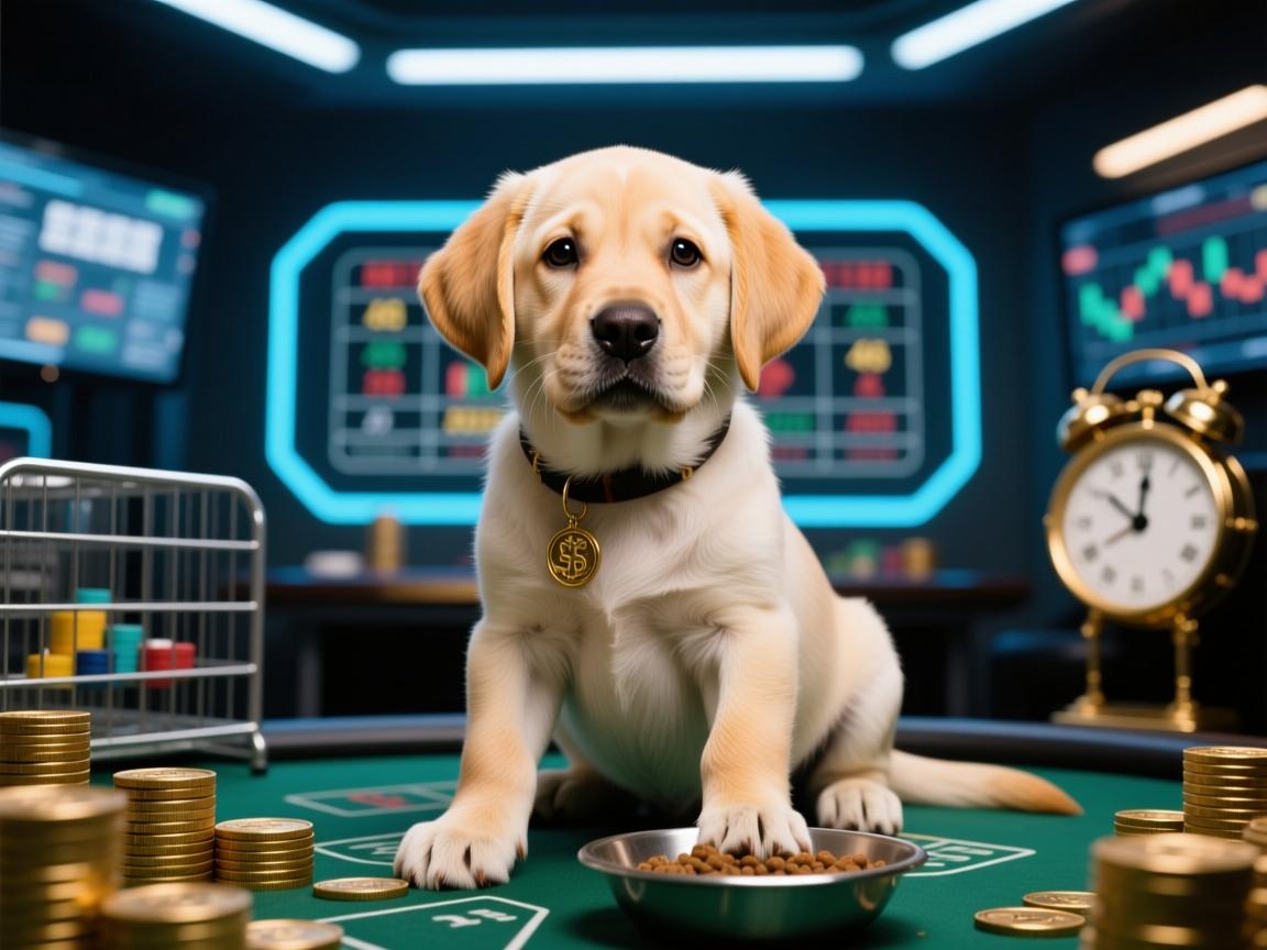 拉布拉多变种45,百万身价幼犬背后的喂养风暴,45天生死线你敢赌吗?