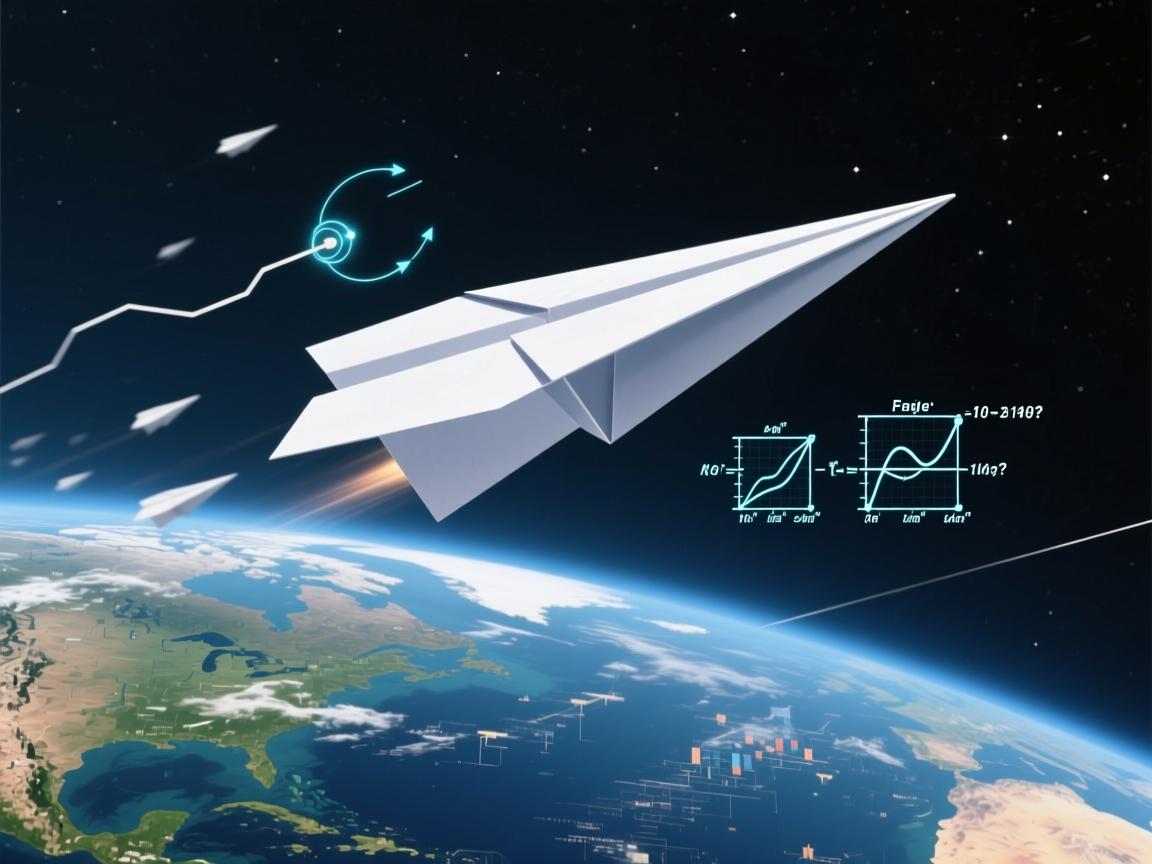 纸飞机腾空之谜,一张纸如何对抗地球引力?伯努利定律的日常奇迹