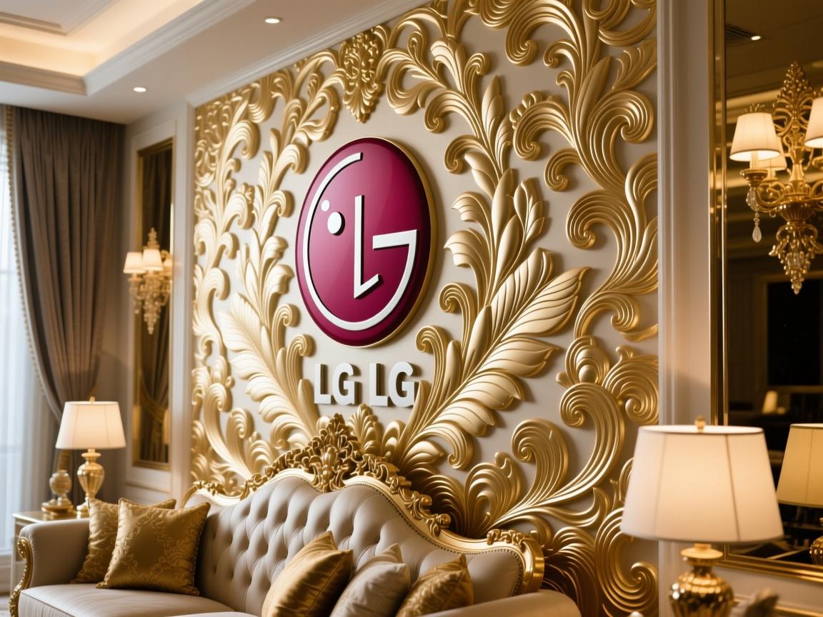 LG原装进口壁纸,3D深压浮雕技术,重新定义家居奢华墙面艺术!