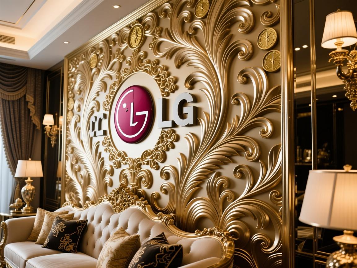 LG原装进口壁纸,3D深压浮雕技术,重新定义家居奢华墙面艺术!