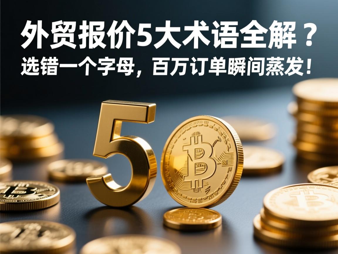 外贸报价5大术语全解,选错一个字母,百万订单瞬间蒸发!