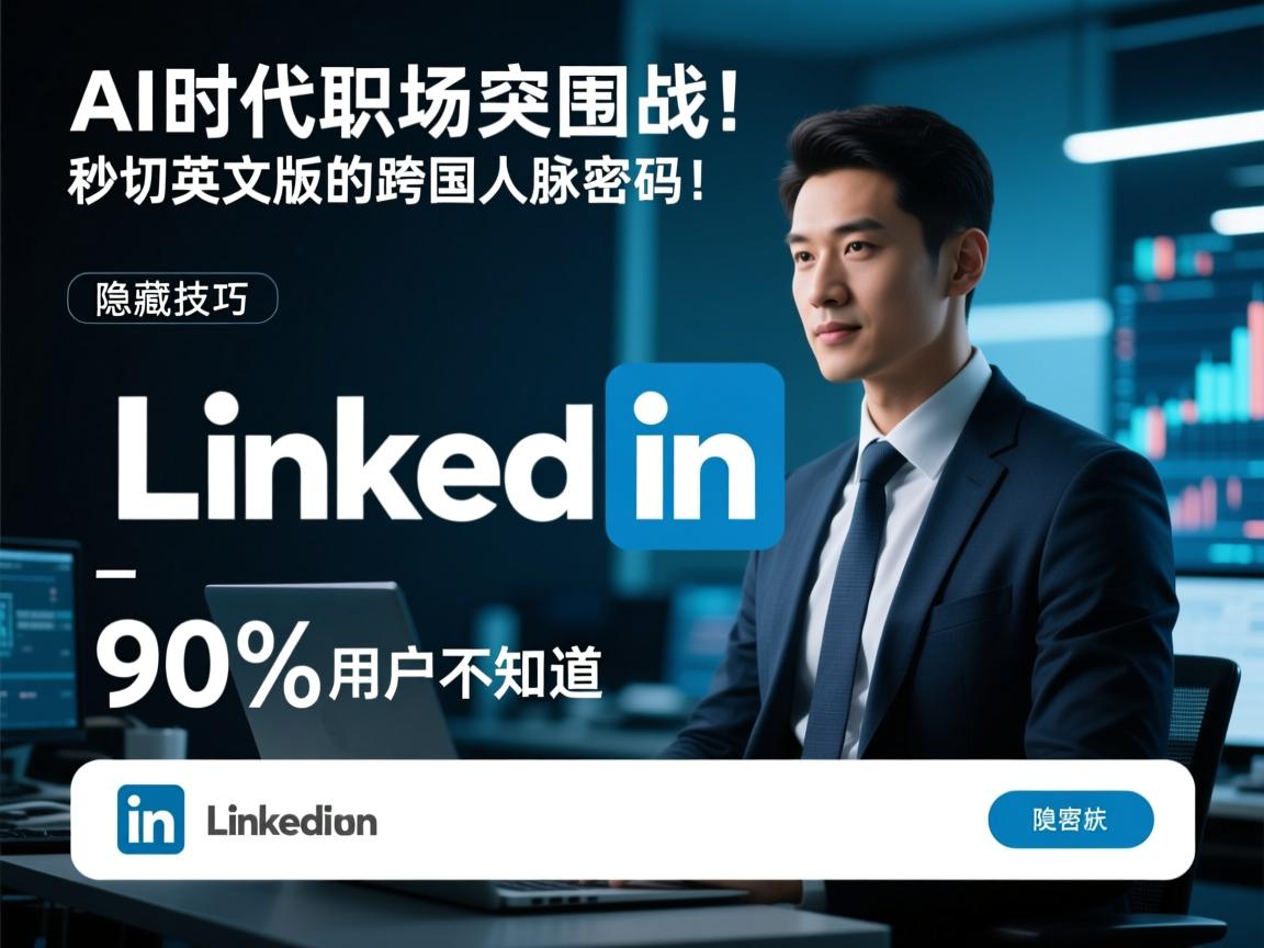 AI时代职场突围战,LinkedIn秒切英文版的隐藏技巧,90%用户不知道的跨国人脉密码!