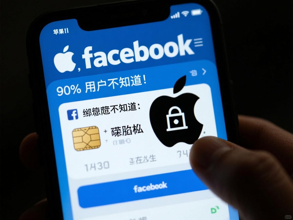 苹果ID绑定脸书惊现隐藏陷阱!90%用户不知道的隐私危机正在发生